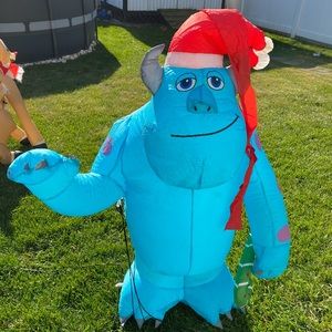 Sulley inflatable from monsters inc.